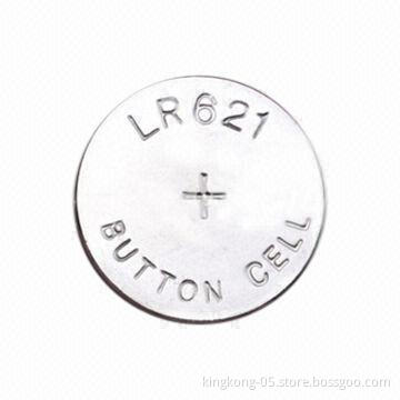 1.5V LR621 Button-cell Battery, 6.8mm Diameter, RoHS and CE Marks